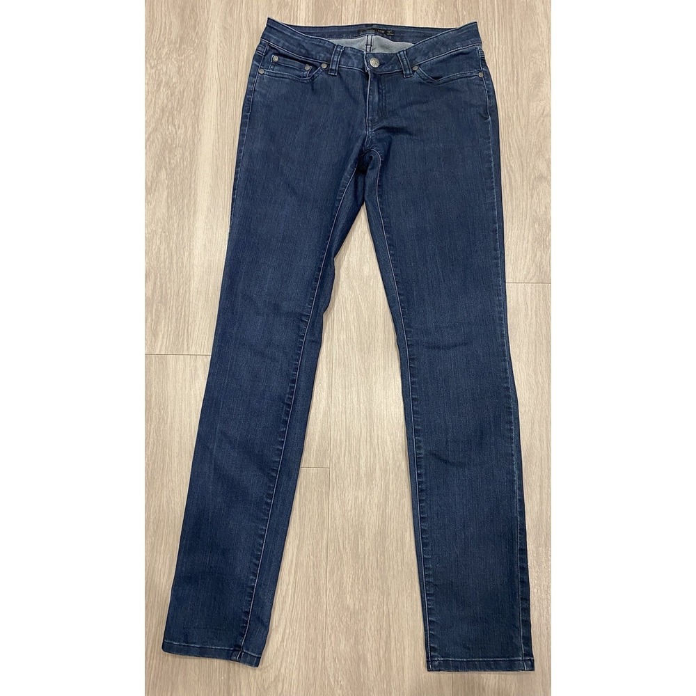 PrAna Jeans Pants Womens 4 / 27 Blue Skinny Organic Denim Cotton Stretch